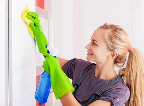 Professional carpet cleaning in a Highbury home with hallway and stairs