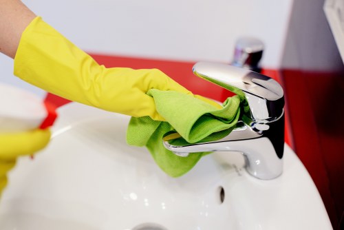 Professional Highbury cleaning service in a modern apartment