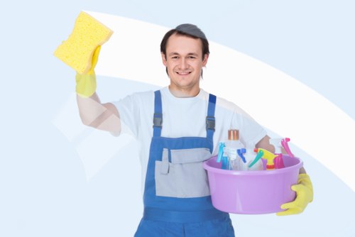 Professional oven cleaning service for a Highbury kitchen interior
