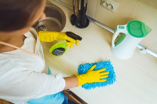 Clearing furniture and household items from a local flat in Highbury