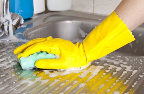Professional bathroom cleaning for a short-let property in Highbury