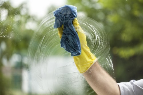 Local patio cleaning process for a Highbury property exterior