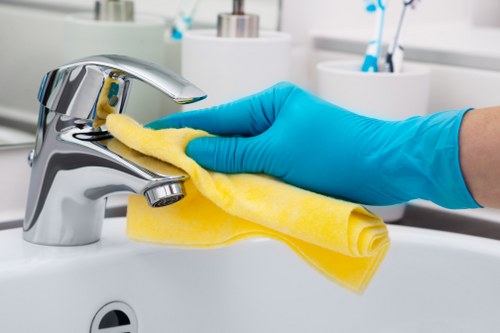 Kitchen and bathroom cleaning as part of a one-off service in Highbury