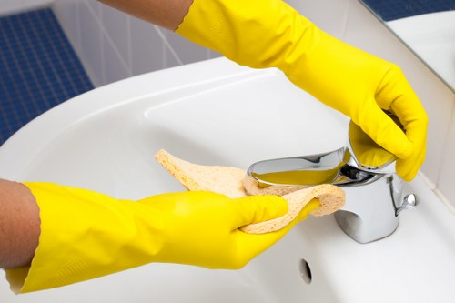 Safe payment options section for Cleaners Highbury services